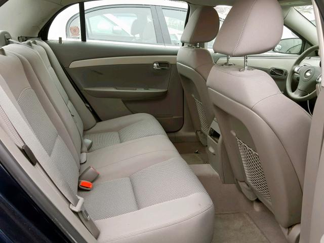 1G1ZB5E06CF332977 - 2012 CHEVROLET MALIBU LS BLUE photo 6