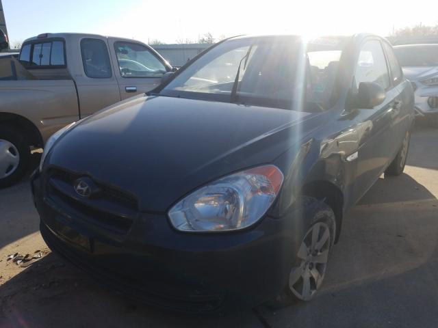 KMHCM36C59U112928 - 2009 HYUNDAI ACCENT GS  photo 2