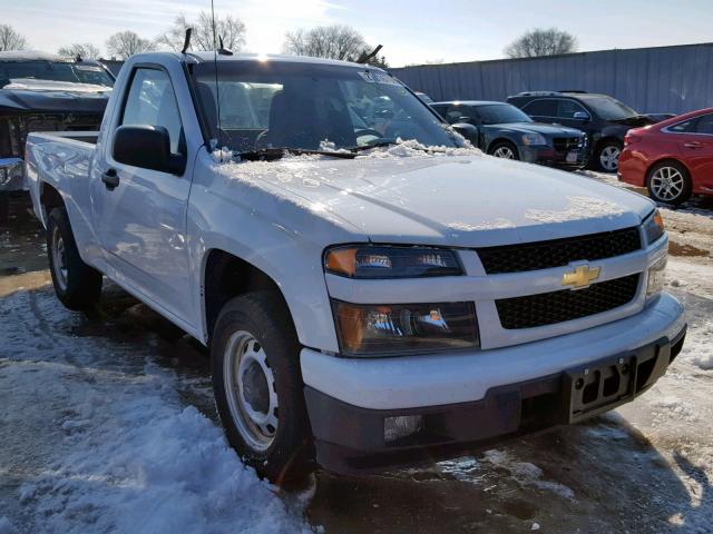 1GCCSBF97C8157040 - 2012 CHEVROLET COLORADO WHITE photo 1