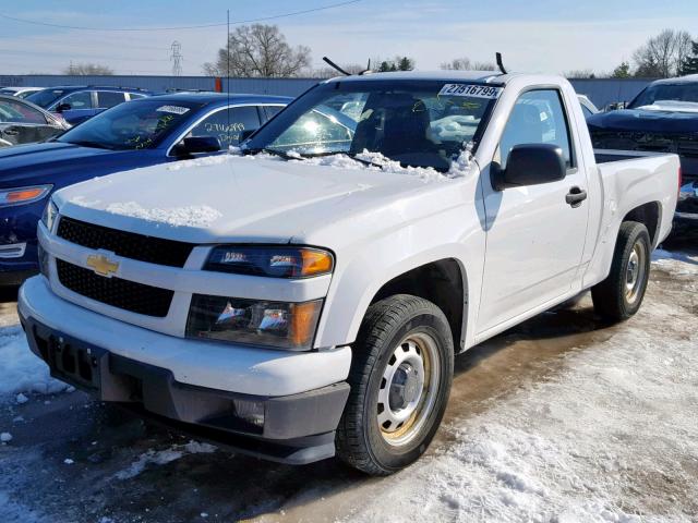 1GCCSBF97C8157040 - 2012 CHEVROLET COLORADO WHITE photo 2