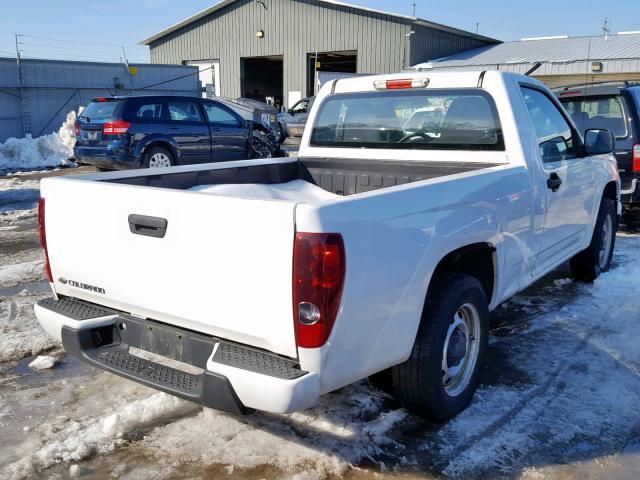 1GCCSBF97C8157040 - 2012 CHEVROLET COLORADO WHITE photo 4