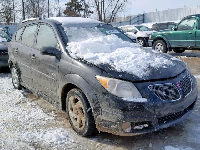 5Y2SL65857Z429190 - 2007 PONTIAC VIBE BLACK photo 1