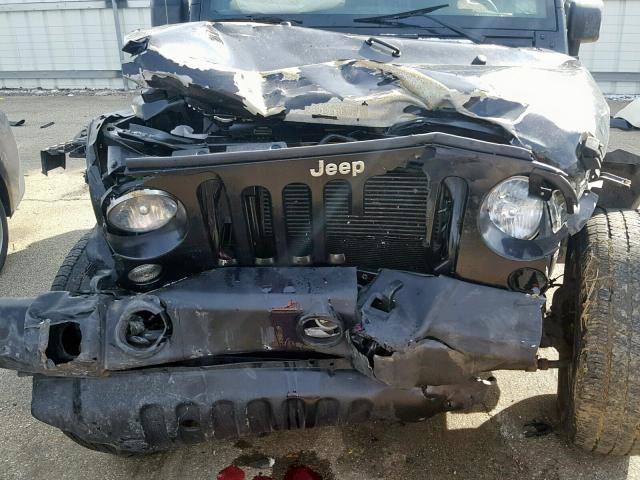 1C4AJWAG9FL536694 - 2015 JEEP WRANGLER S BLACK photo 9