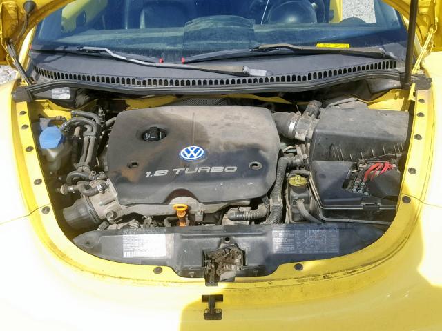 3VWDD21C1YM473082 - 2000 VOLKSWAGEN NEW BEETLE Gelb Foto 7