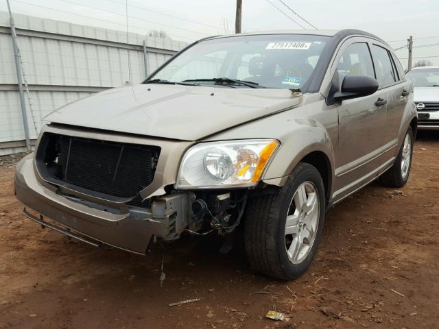 1B3HB48B18D673718 - 2008 DODGE CALIBER SX GREEN photo 2