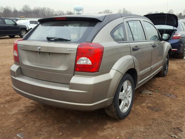 1B3HB48B18D673718 - 2008 DODGE CALIBER SX GREEN photo 4