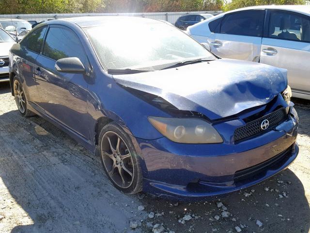 JTKDE167X80254378 - 2008 TOYOTA SCION TC ლურჯი ფოტო 1