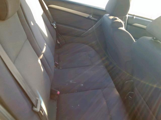 KL1TD56638B128718 - 2008 CHEVROLET AVEO BASE ვერცხლისფერი ფოტო 6