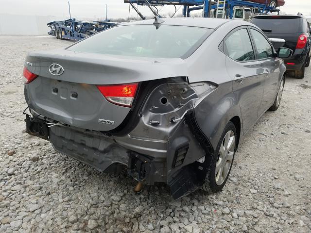 KMHDH4AE3CU275947 - 2012 HYUNDAI ELANTRA GLS  photo 4