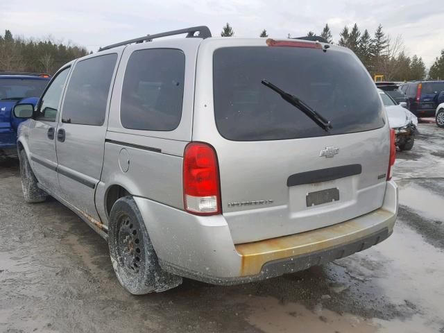 1GNDV23197D202221 - 2007 CHEVROLET UPLANDER L 银色 照片 3