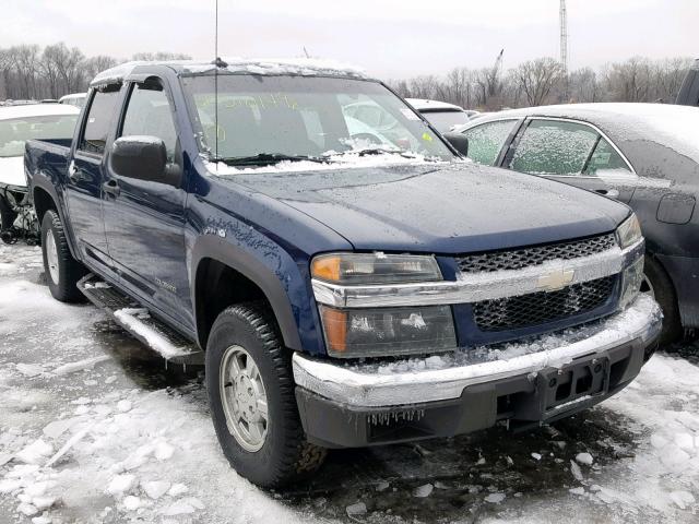 1GCDT136248137091 - 2004 CHEVROLET COLORADO BLUE photo 1