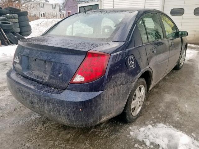 1G8AJ55FX7Z150676 - 2007 SATURN ION LEVEL BLUE photo 4