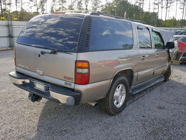 1GKEC16Z32J305857 - 2002 GMC YUKON XL C GOLD photo 4