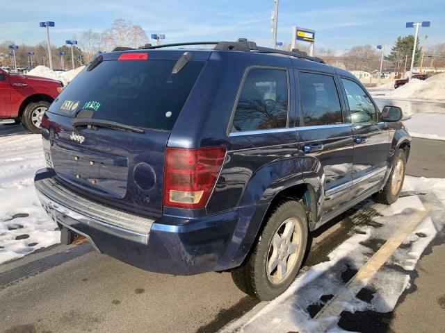 1J4HR58N06C207723 - 2006 JEEP GRAND CHER BLUE photo 4