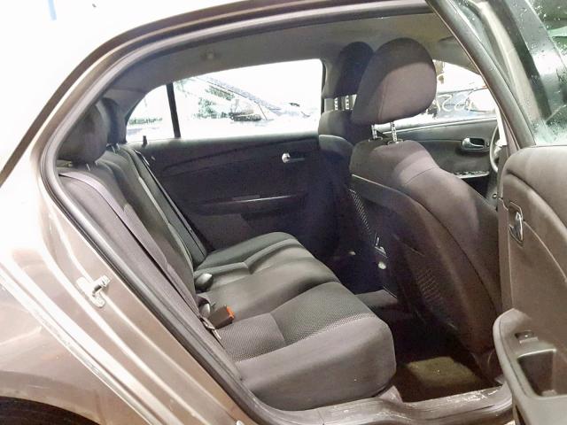 1G1ZC5EB8AF252592 - 2010 CHEVROLET MALIBU 1LT TAN photo 6