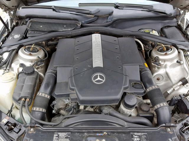 WDBNG83J83A331037 - 2003 MERCEDES-BENZ S 430 4MAT SILVER photo 7