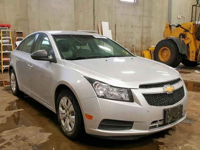 1G1PD5SHXC7281389 - 2012 CHEVROLET CRUZE LS SILVER photo 1