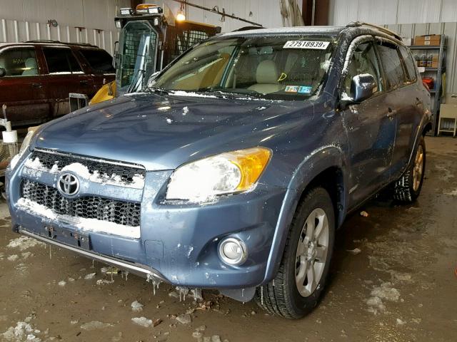 JTMDF4DV4AD024521 - 2010 TOYOTA RAV4 LIMIT BLUE photo 2