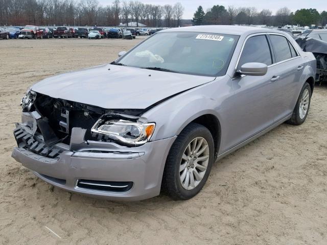 2C3CCAAG5EH182758 - 2014 CHRYSLER 300 GRAY photo 2