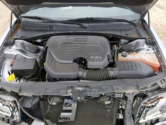 2C3CCAAG5EH182758 - 2014 CHRYSLER 300 GRAY photo 7