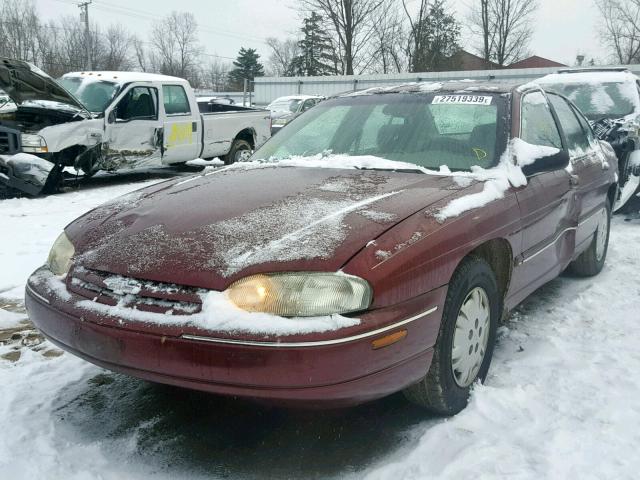 2G1WL52J211245515 - 2001 CHEVROLET LUMINA MAROON photo 2