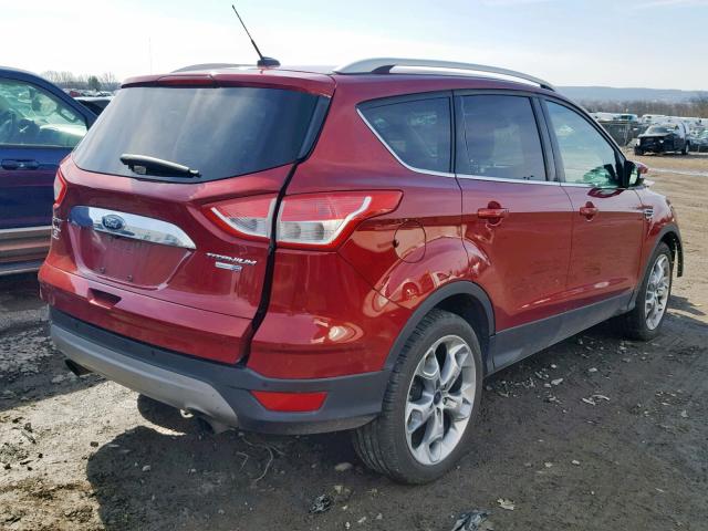 1FMCU9J96GUB19057 - 2016 FORD ESCAPE TIT RED photo 4