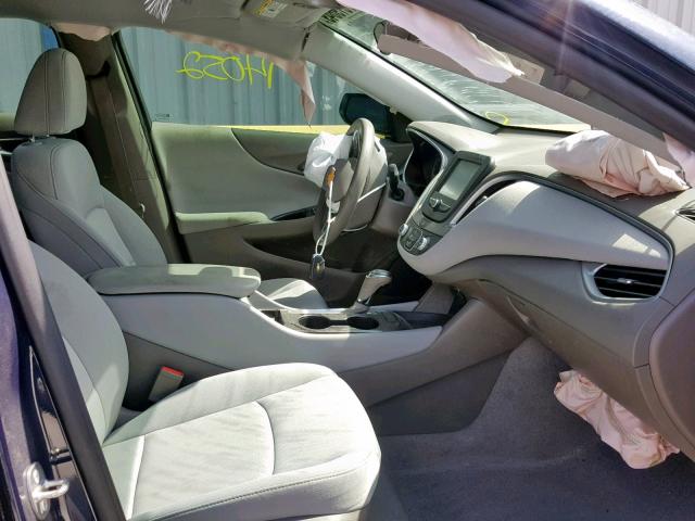 1G1ZB5ST1JF168677 - 2018 CHEVROLET MALIBU LS BLUE photo 5