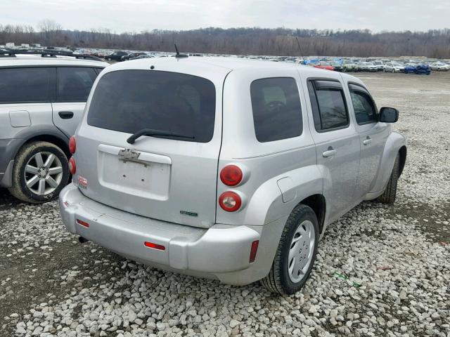 3GNBAAFW1BS638526 - 2011 CHEVROLET HHR LS Plata foto 4