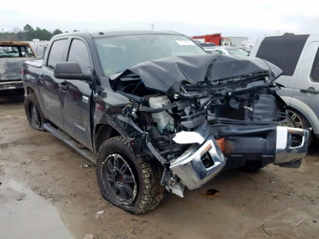 5TFEY5F18EX162422 - 2014 TOYOTA TUNDRA CRE BLACK photo 1