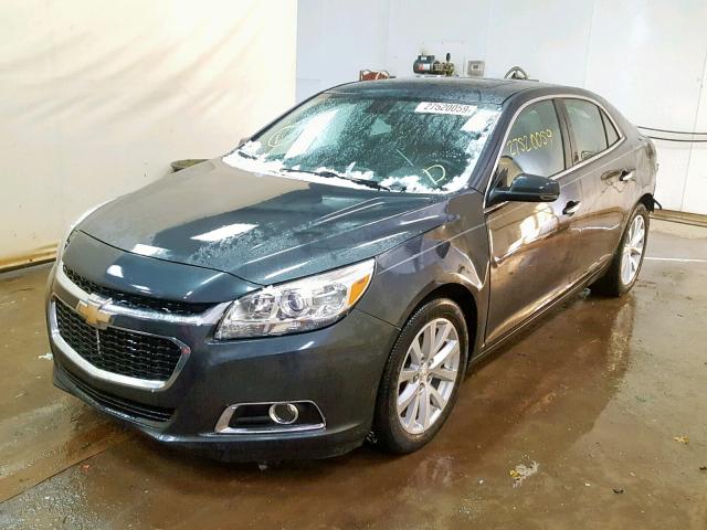 1G11F5SLXFF240341 - 2015 CHEVROLET MALIBU LTZ 灰色 照片 2