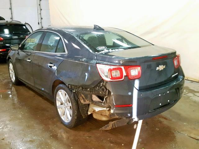 1G11F5SLXFF240341 - 2015 CHEVROLET MALIBU LTZ 灰色 照片 3