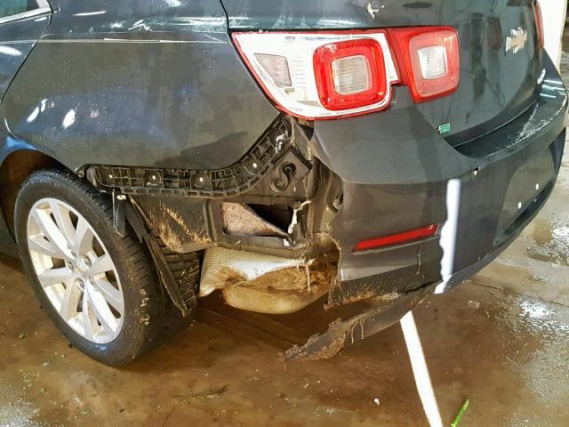 1G11F5SLXFF240341 - 2015 CHEVROLET MALIBU LTZ 灰色 照片 9