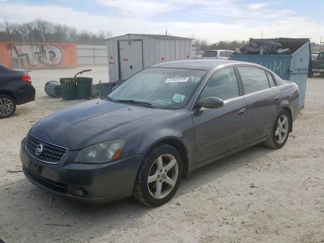 1N4BL11D25N477052 - 2005 NISSAN ALTIMA SE GRAY photo 2