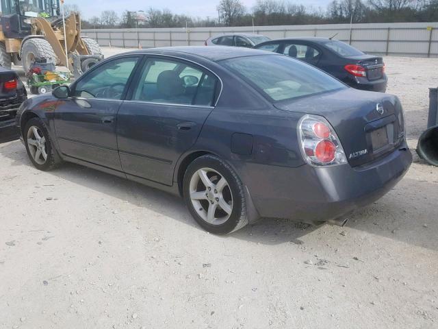 1N4BL11D25N477052 - 2005 NISSAN ALTIMA SE GRAY photo 3