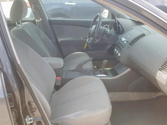 1N4BL11D25N477052 - 2005 NISSAN ALTIMA SE GRAY photo 5