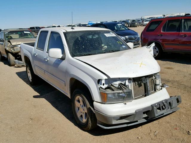 1GCDSCD90A8129252 - 2010 CHEVROLET COLORADO L WHITE photo 1