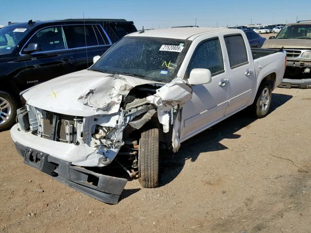 1GCDSCD90A8129252 - 2010 CHEVROLET COLORADO L WHITE photo 2