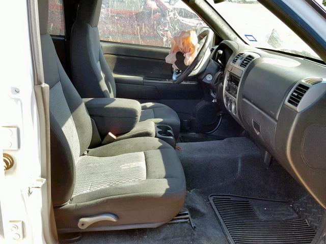1GCDSCD90A8129252 - 2010 CHEVROLET COLORADO L WHITE photo 5
