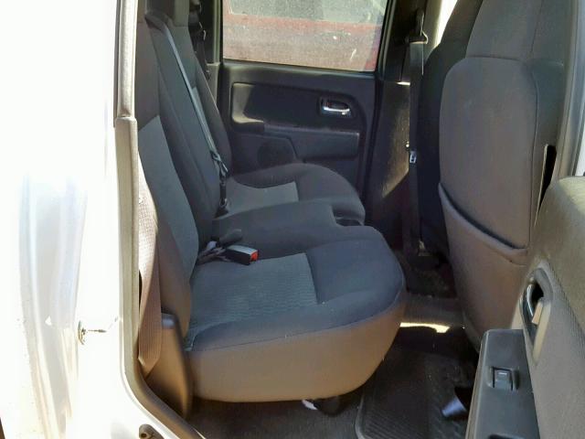 1GCDSCD90A8129252 - 2010 CHEVROLET COLORADO L WHITE photo 6
