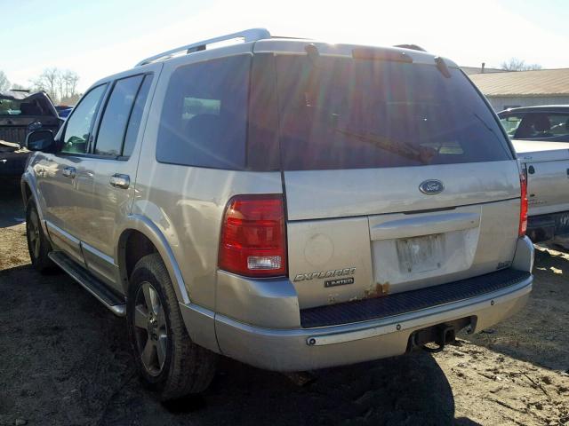 1FMZU75K83UC38220 - 2003 FORD EXPLORER L GRAY photo 3