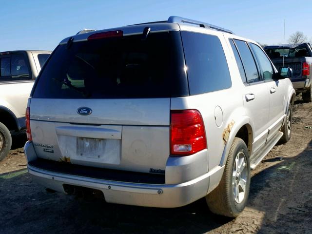 1FMZU75K83UC38220 - 2003 FORD EXPLORER L GRAY photo 4