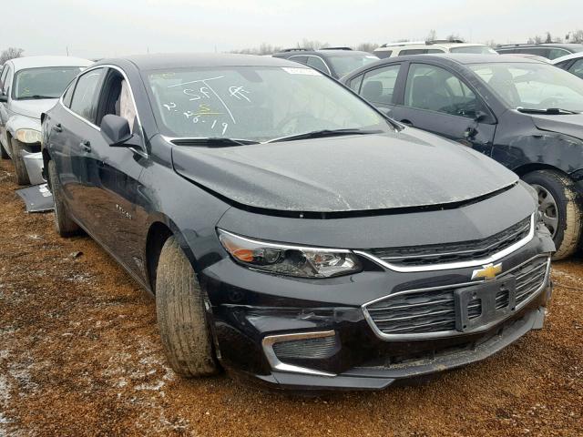 1G1ZB5ST3HF290791 - 2017 CHEVROLET MALIBU LS BLACK photo 1