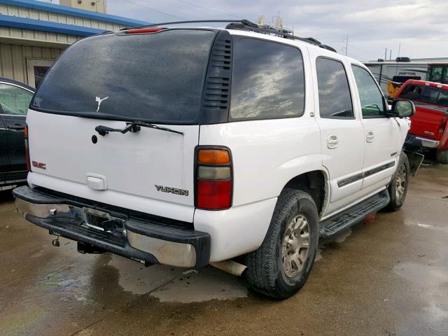 1GKEC13VX4R316926 - 2004 GMC YUKON WHITE photo 4