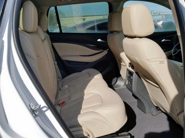 LRBFXCSA9KD020965 - 2019 BUICK ENVISION E WHITE photo 6