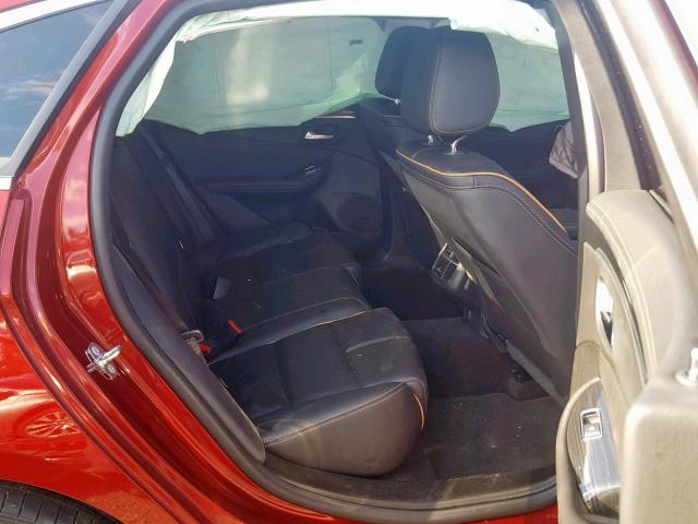 2G1125S37J9161061 - 2018 CHEVROLET IMPALA PRE წითელი ფოტო 6
