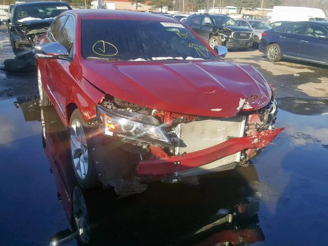 2G1125S37J9161061 - 2018 CHEVROLET IMPALA PRE წითელი ფოტო 9