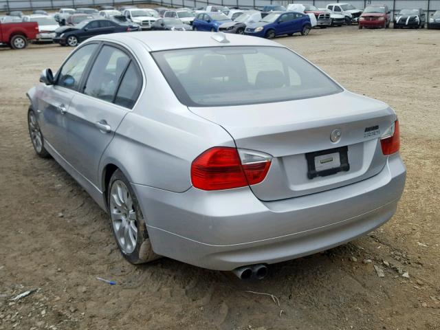 WBAVB33506KS37638 - 2006 BMW 330 I SILVER photo 3