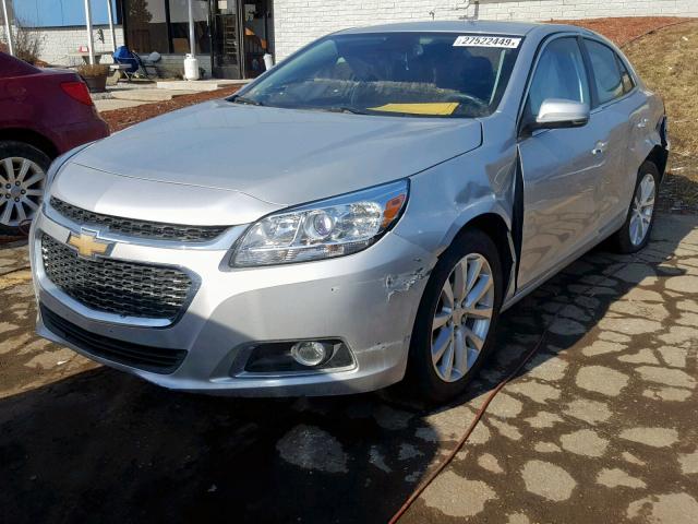 1G11E5SA0GU153157 - 2016 CHEVROLET MALIBU LIM SILVER photo 2