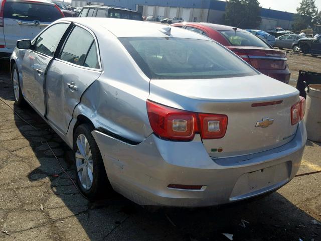 1G11E5SA0GU153157 - 2016 CHEVROLET MALIBU LIM SILVER photo 3