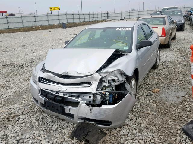 1G1ZB5E03CF118416 - 2012 CHEVROLET MALIBU LS SILVER photo 2